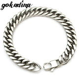 Gokadima Men Bracelet Stainless Steel Chain WB015