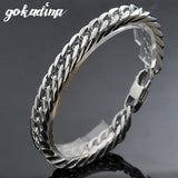 Gokadima Men Bracelet Stainless Steel Chain WB015
