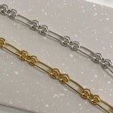 925 Solid Silver Women Jewelry Female Thick Chain Bracelet Banquet Birthday Gift
