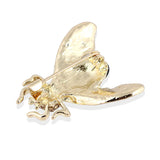 Crystal Enamel Silver Cicada Brooches for Women and Men