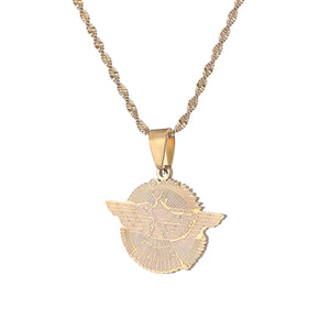 Ashur Pendant Necklaces Assyrian Symbol Jewelry