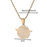 Ashur Pendant Necklaces Assyrian Symbol Jewelry