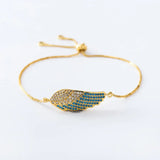 Bangle Crystal Bracelet Chain Jewelry Gift BTE007