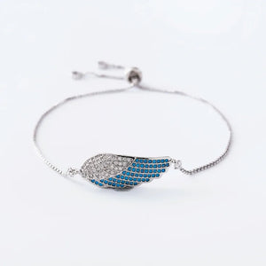 Bangle Crystal Bracelet Chain Jewelry Gift BTE007