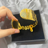 30MM Women's Name Bracelet Stainless Steel Jewelry