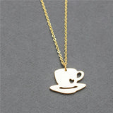 Chain Choker Little Heart Pendant Necklace Engagement Wedding Gift