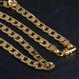 18K 20inch Men Chain Necklace Hot Jewelry