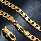 18K 20inch Men Chain Necklace Hot Jewelry