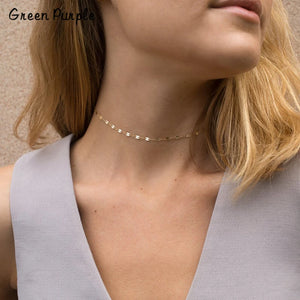 Boho Chocker Necklace Pendant Women's Jewelry