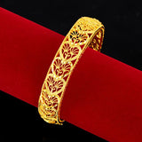 Classic Money Coin Hollow Bracelet Female Retro Card Buckle Bracelet