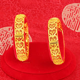 Classic Money Coin Hollow Bracelet Female Retro Card Buckle Bracelet