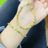 18k Original Women's Bracelet, Adjustable DIY Jewelry