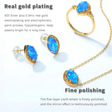 Opal Vintage Necklace Anniversary Fine Jewelry