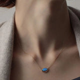 Opal Vintage Necklace Anniversary Fine Jewelry