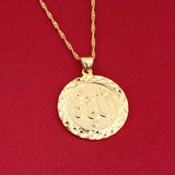 Allah Pendant Necklace Middle East Charm Islam Gift Jewelry