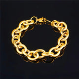 Chunky Chain Bracelet GH2151 Stainless Steel Men's Link Bracelet
