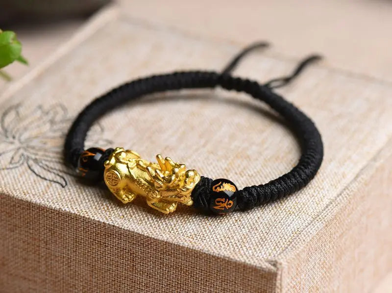 Chinese Lucky Pixiu Beads Bracelet for Good Luck