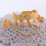 Coin Bangles Girl Baby Bracelet Muslim Money Bangle Jewelry Gift