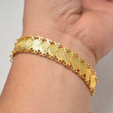 Coins Bangles&Bracelets For Women Men Money Coin Bracelet