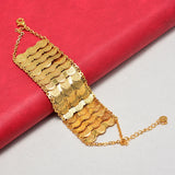 Coins Bangles Bracelets for Women Men Money Coin Bracelet