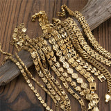 Cuban Chain Bracelet Women Copper African Ethiopian Party Jewelry
