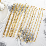 Cuban Chain Bracelet Women Copper African Ethiopian Party Jewelry