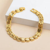 Cuban Chain Bracelet Women Copper African Ethiopian Party Jewelry
