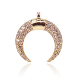 Moon Gothic Pendant for Earring DIY Necklace Choker