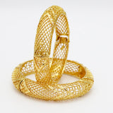 Dubai Bangles for Women Ethiopian Bracelets Set Alloy Jewelry