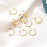 Punk Ear Cuff Stainless Steel No Piercing Ear Clip