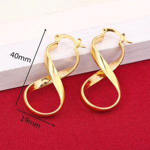 African Wedding Earrings Bridal Jewelry Women Girls