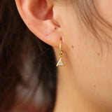 925 Sterling Silver CZ Drop Earring