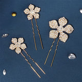 Bridal Hair Pins 3pcs Wedding Hair Accessories for Women