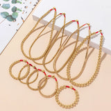 Hematite Beaded Bracelets For Women Long Time Keep No Fade Round Bead Bracelets