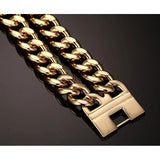 ID Bracelet Stainless Steel Men Cross Hand Chain Scripture Men Bangles