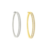 60mm European Classic CZ Bangle Bracelet