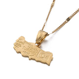 Istanbul Turkey Map Flag Pendant Necklace Women Choker Patriotic Jewelry