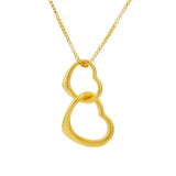 24k Fall In Love At First Sight Pendant for Women Bride Wedding