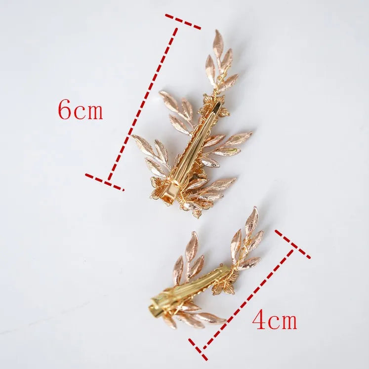 Crystal Floral Wedding Hair Piece Accessories Women Headpiece Jewelry