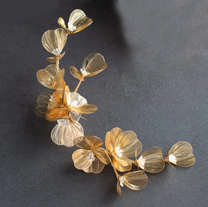 Leaf Wedding Tiara Wedding Crown Bride Hair Jewelry Wedding Hair Vine