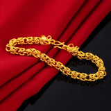 Men Bracelets Punk Dragon Head Style Chain&Link Male Bracelet Jewelry