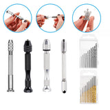Metal Hand Drill Uv Resin Epoxy Mold Tools 0.8mm-3.0mm Drill Screw