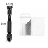 Metal Hand Drill Uv Resin Epoxy Mold Tools 0.8mm-3.0mm Drill Screw
