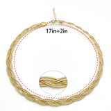 Silver Necklace For Women Dubai Jewelry Wedding Party