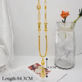 Round Necklace Chain for Women - Birthday Gift Jewelry