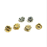 Brass Flower Ear Plugs Butterfly Stoppers