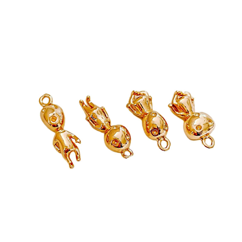 Metal Human Charms Earring Accessories Diy Jewlery Making Components