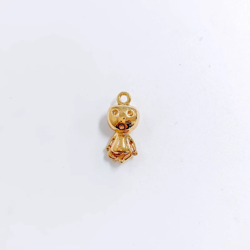 Metal Human Charms Earring Accessories Diy Jewlery Making Components
