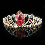 Crystal Rhinestone Crown Tiara for Kids Girl