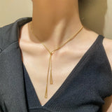 Punk Geometric Stainless Steel Party Gift Jewelry